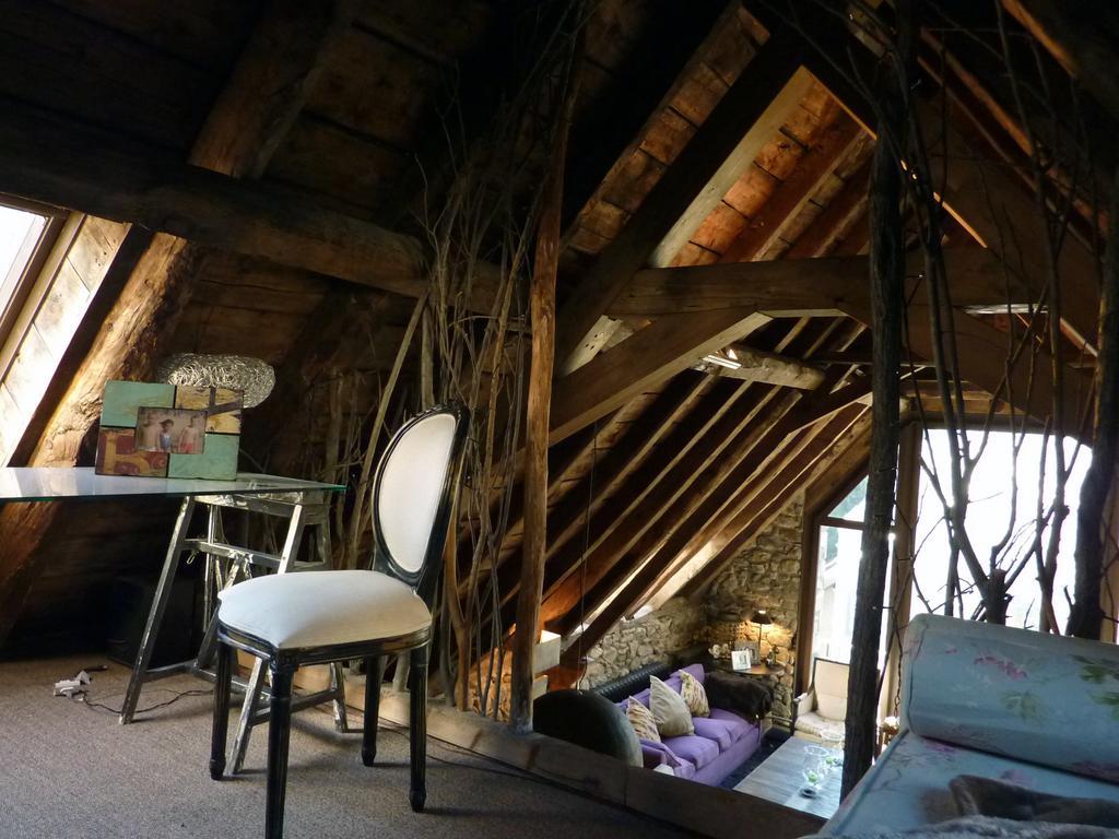 La Borda Del Zarrastiecho Villa Sallent De Gallego Ruang foto